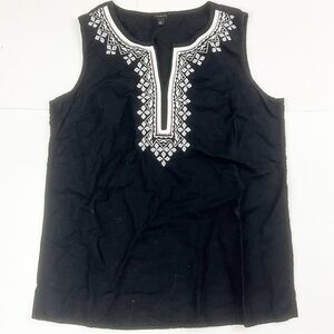 Talbots Black‎ Sleeveless Shirt Size 6